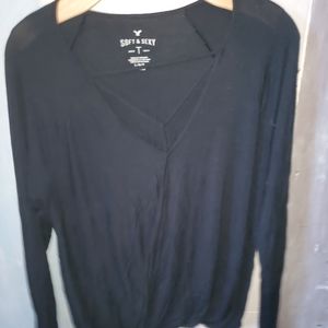 3 for 15 SALE AE soft and sexy black long sleeve